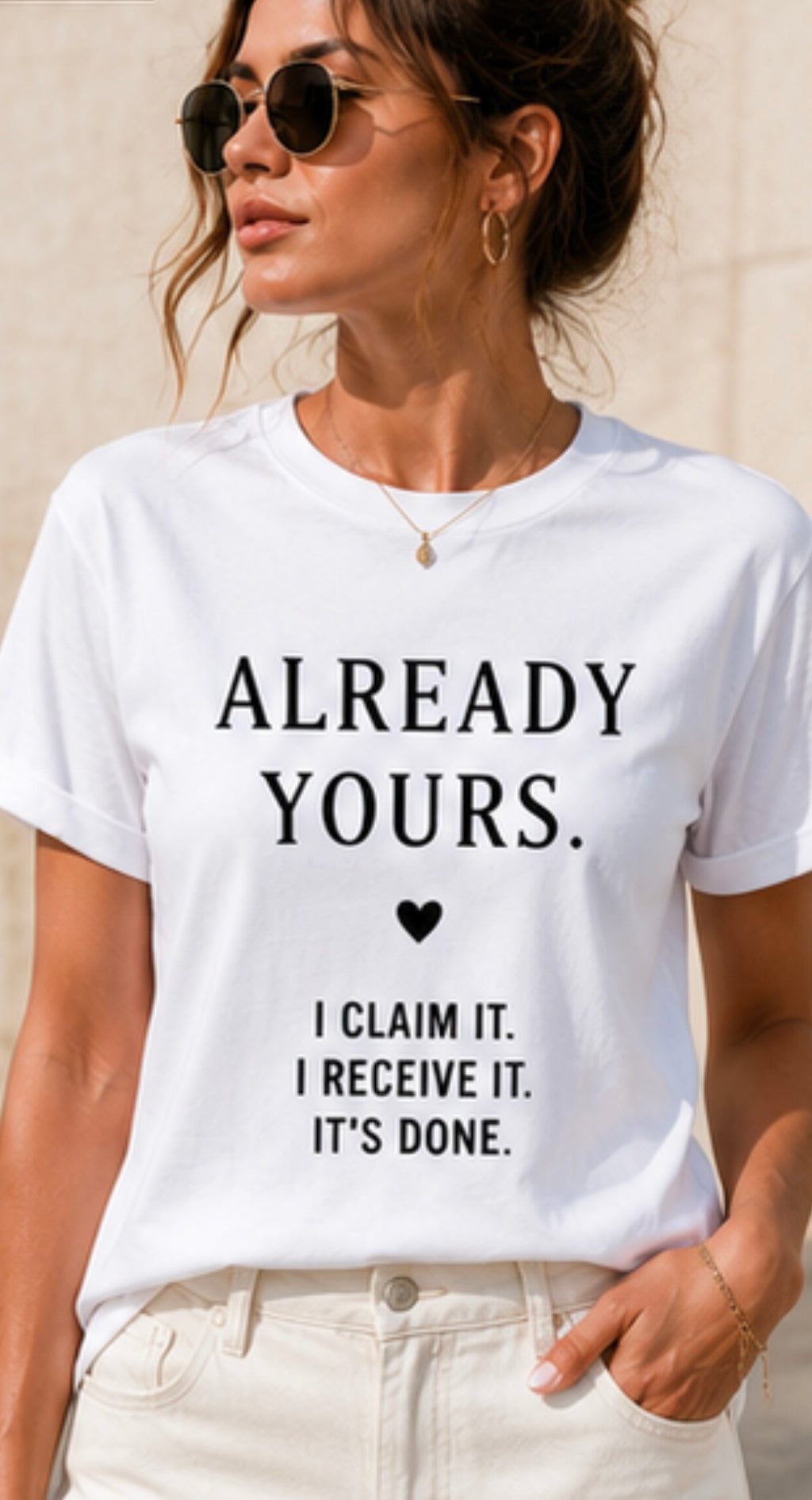 Believe in Yourself – Premium Statement T-Shirt